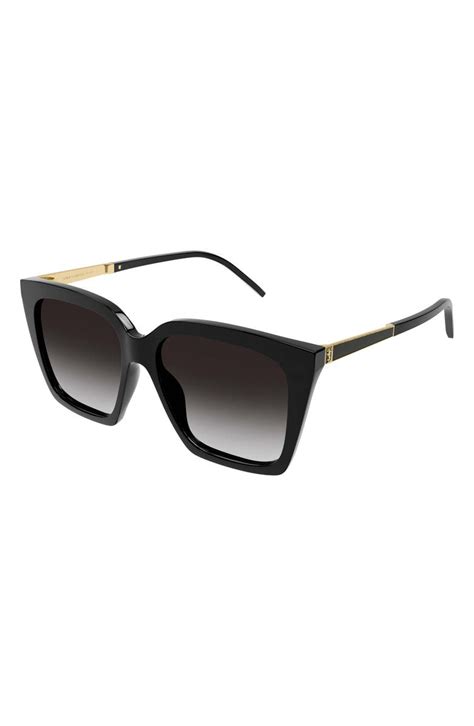 Saint Laurent 56mm Cat Eye Sunglasses 